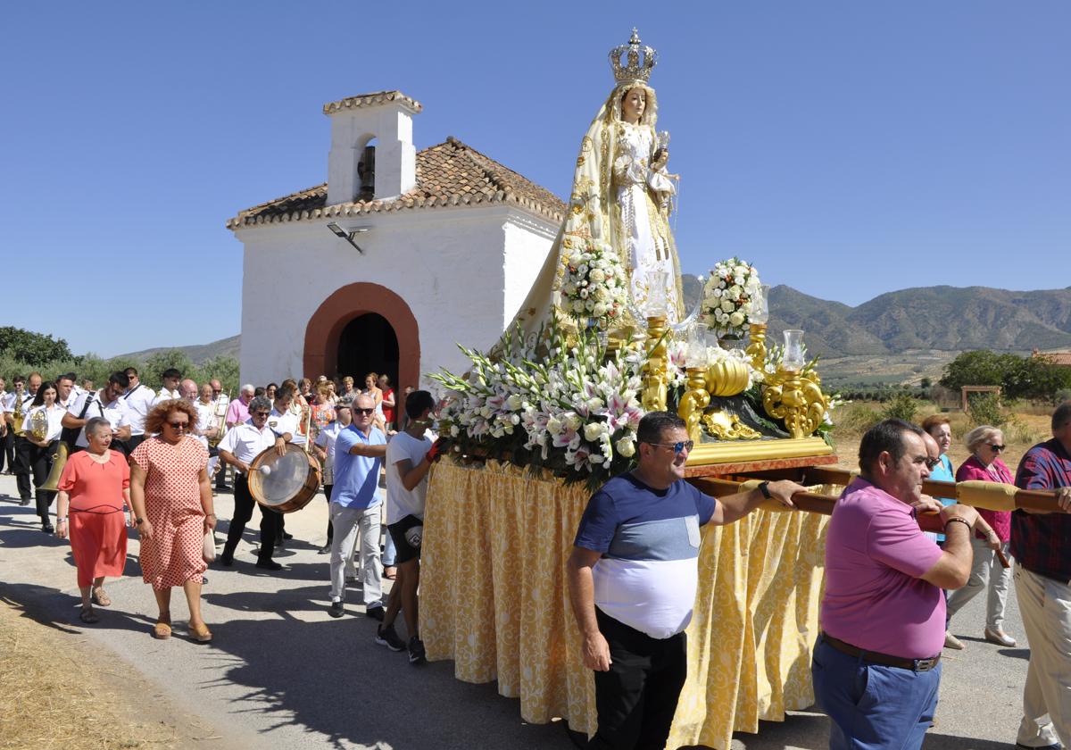 El pueblo de la provincia de Granada que ha vivido durante cuatro días la festividad de la Virgen de la Cabeza