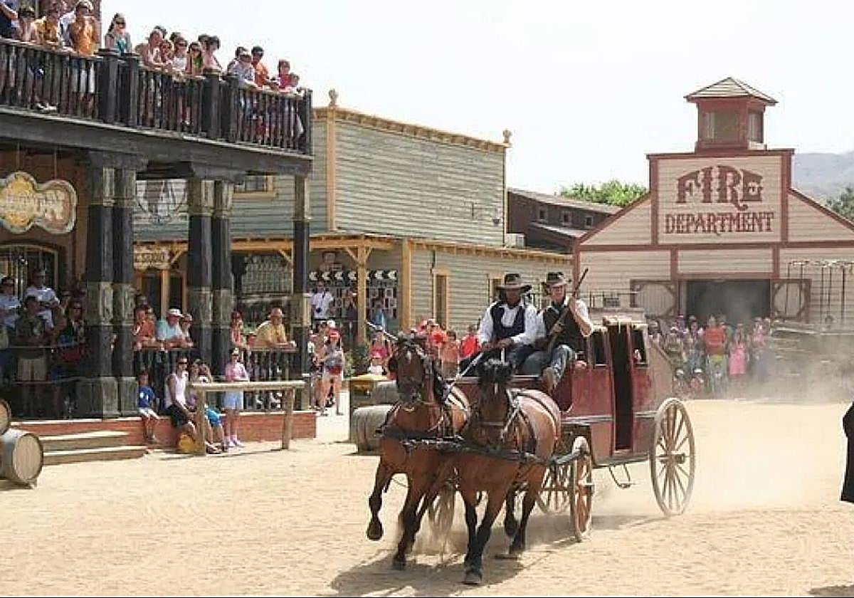 Recreación en Oasys Minihollywood, de archivo.