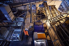 Instalaciones de la planta de tratamiento de residuos de Alhendín.