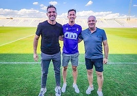 Fran Anera, Juan Cámara y José Antonio Presa 'Puskas'