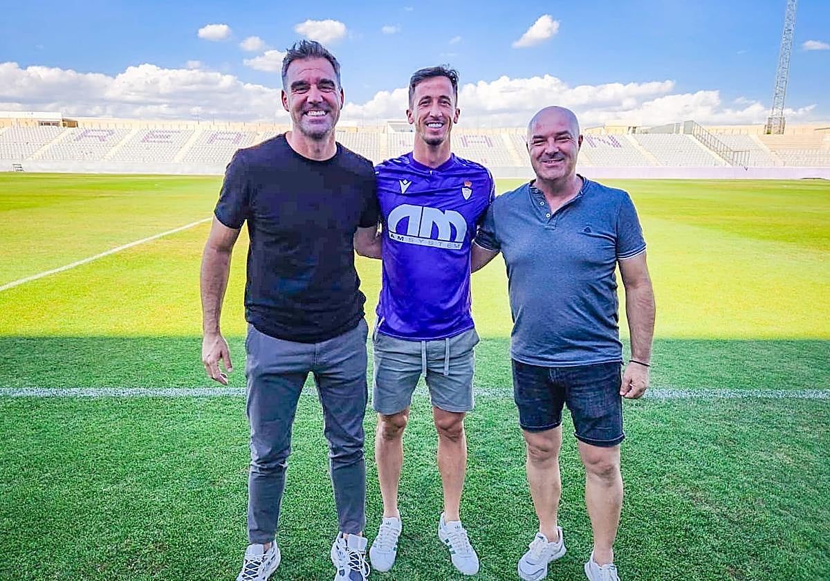 Fran Anera, Juan Cámara y José Antonio Presa 'Puskas'