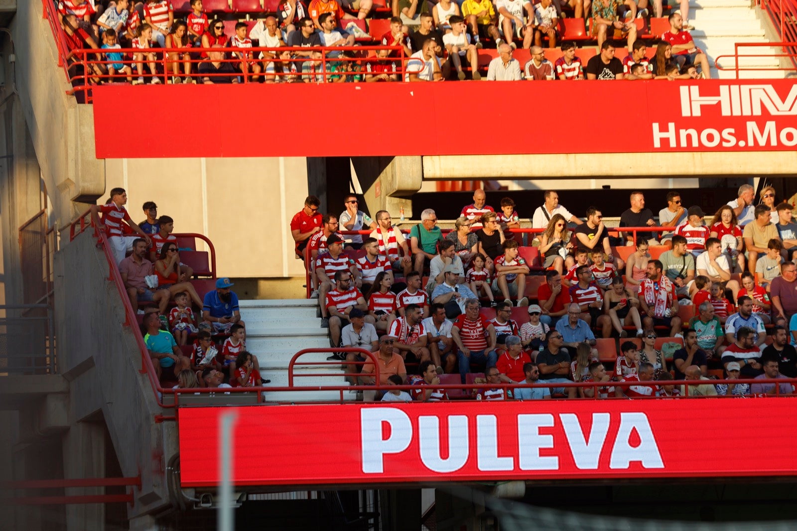 Encuéntrate en la grada durante el Granada-Albacete