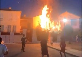 Incendio en una vivienda de La Zubia