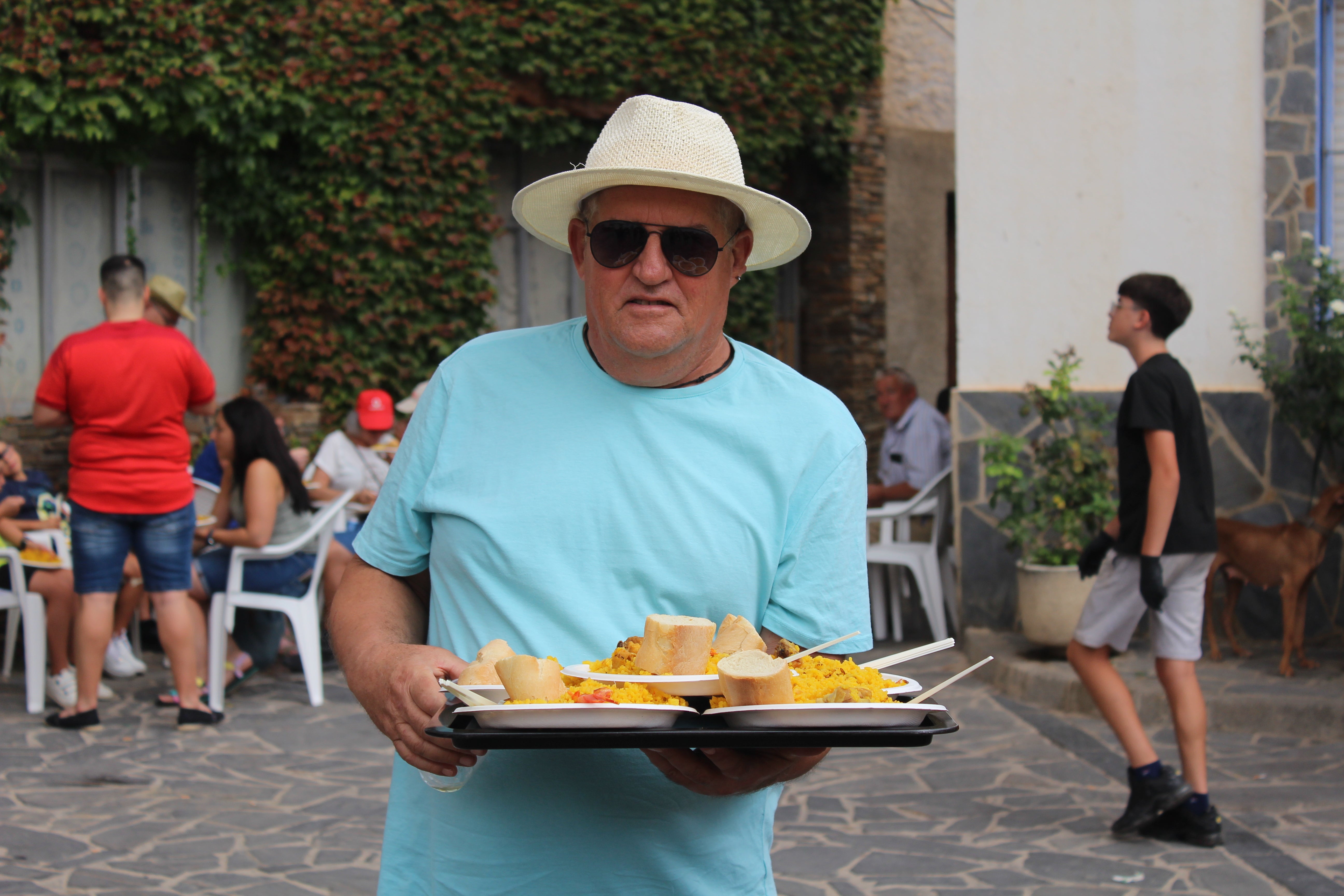 Una gran paella para las Fiestas Patronales de Velefique