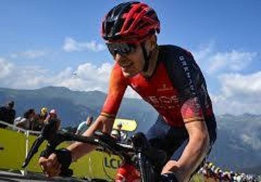 Carlos Rodríguez tuvo un mal día en la Vuelta.