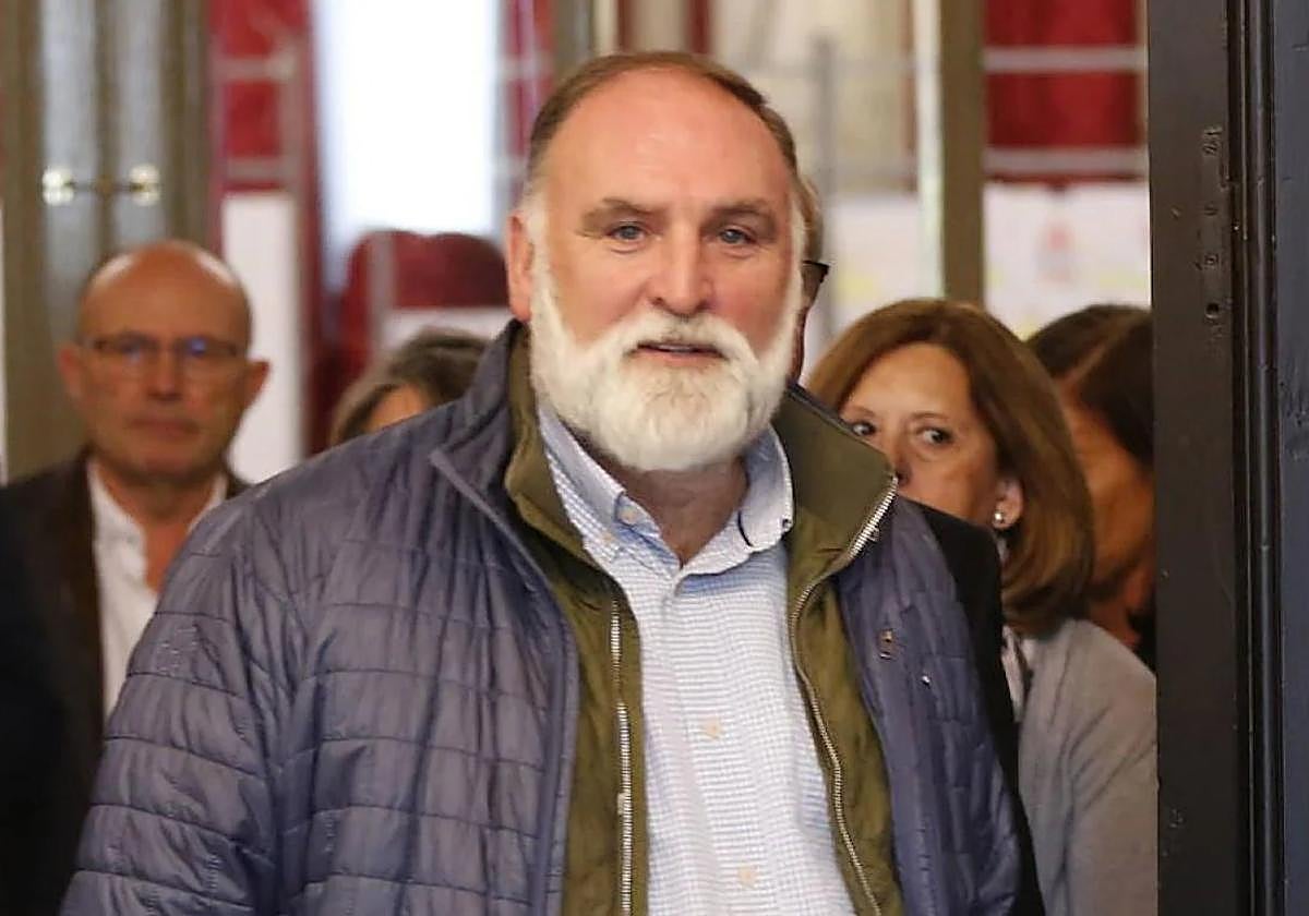 El popular chef José Andrés.