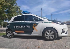 Imagen de archivo de un coche de la Guardia Civil