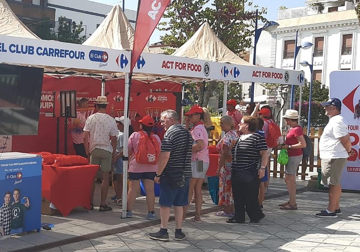 Activadades con motivo de La Vuelta.