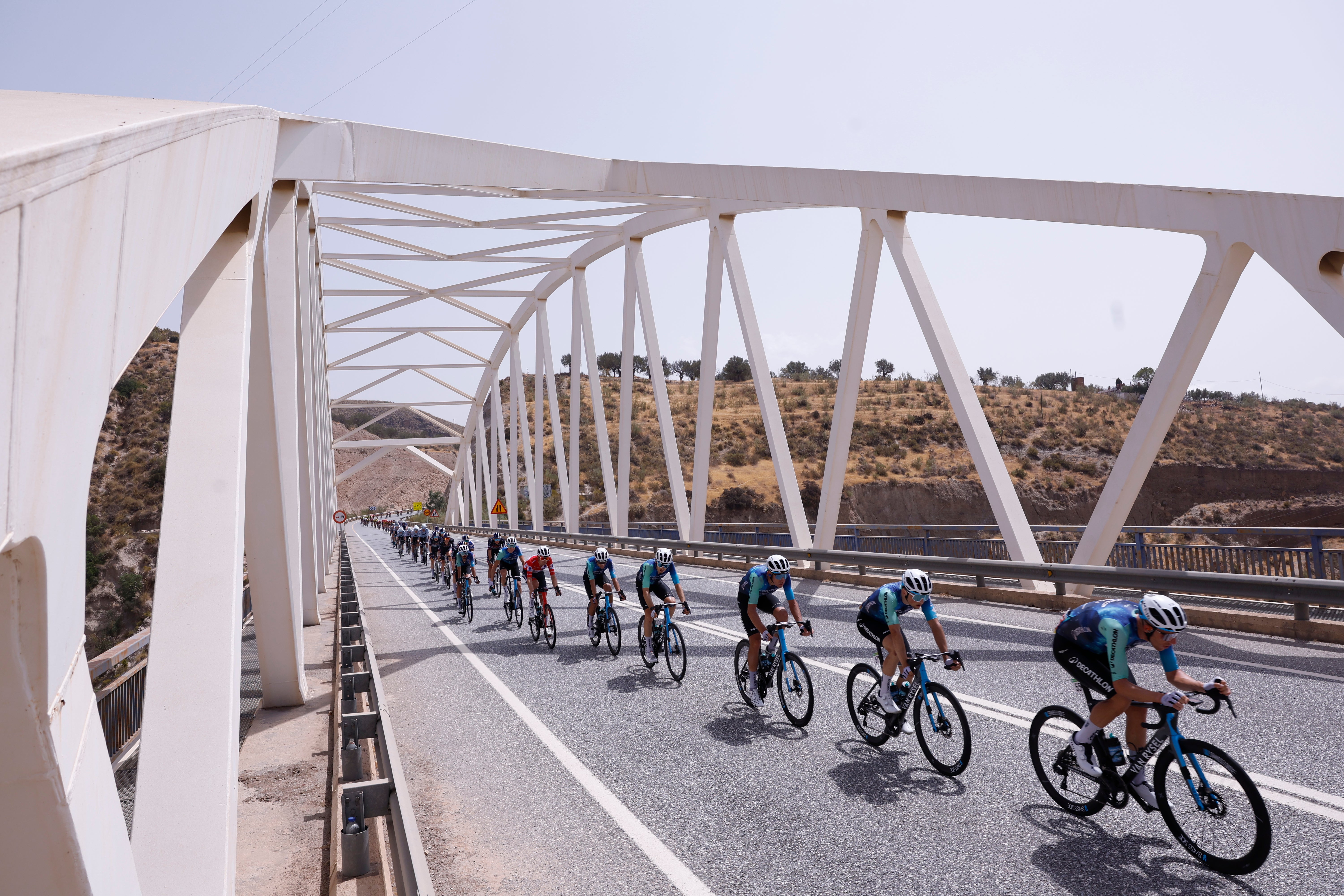 Las imágenes de la etapa de la Vuelta en Granada