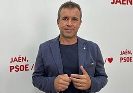 El portavoz del PSOE en Jaén, Julio Millán.