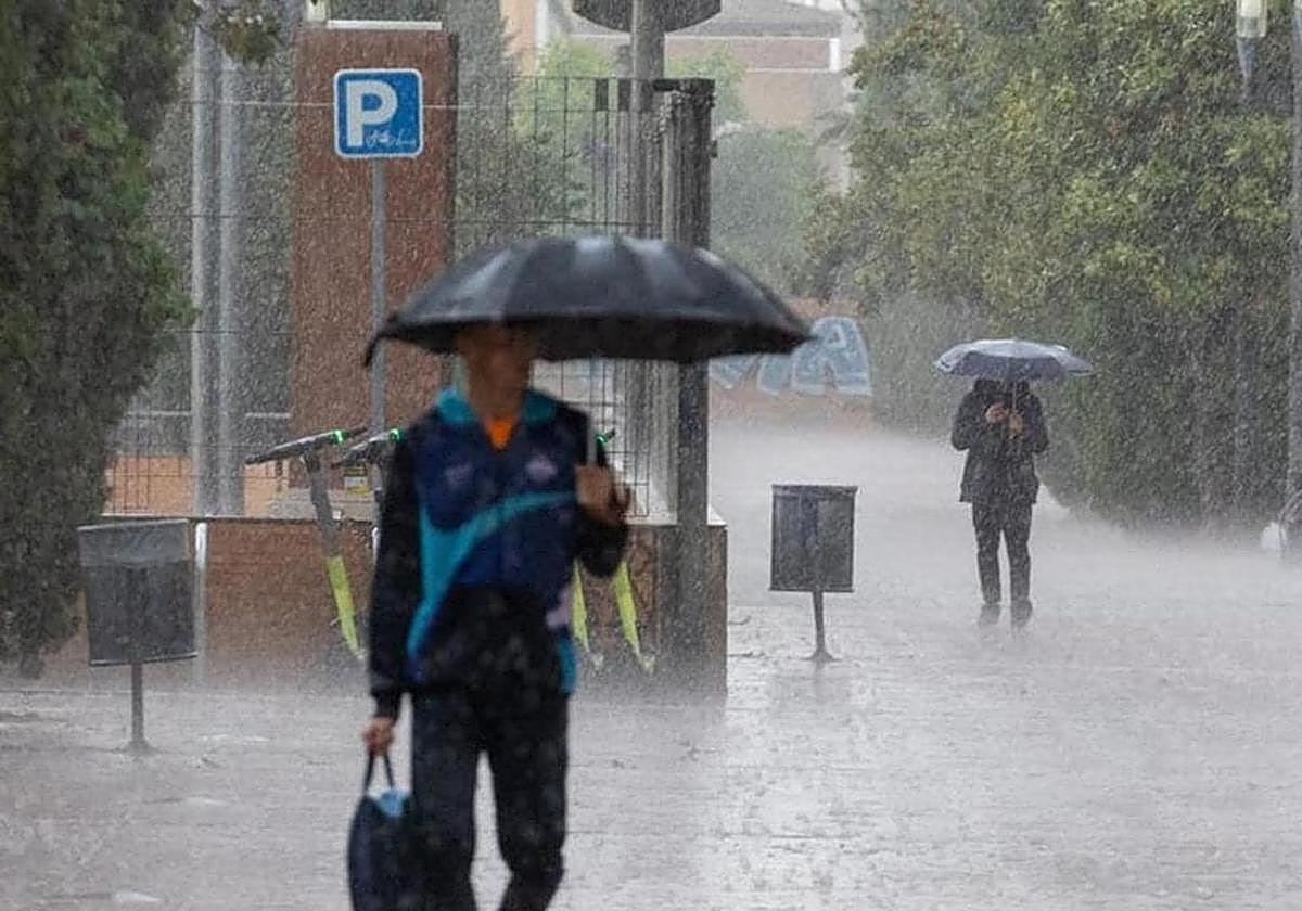 Más calor en Andalucía antes de la llegada de la DANA.