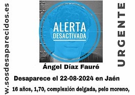 Desactivada la alerta del joven desaparecido en la capital