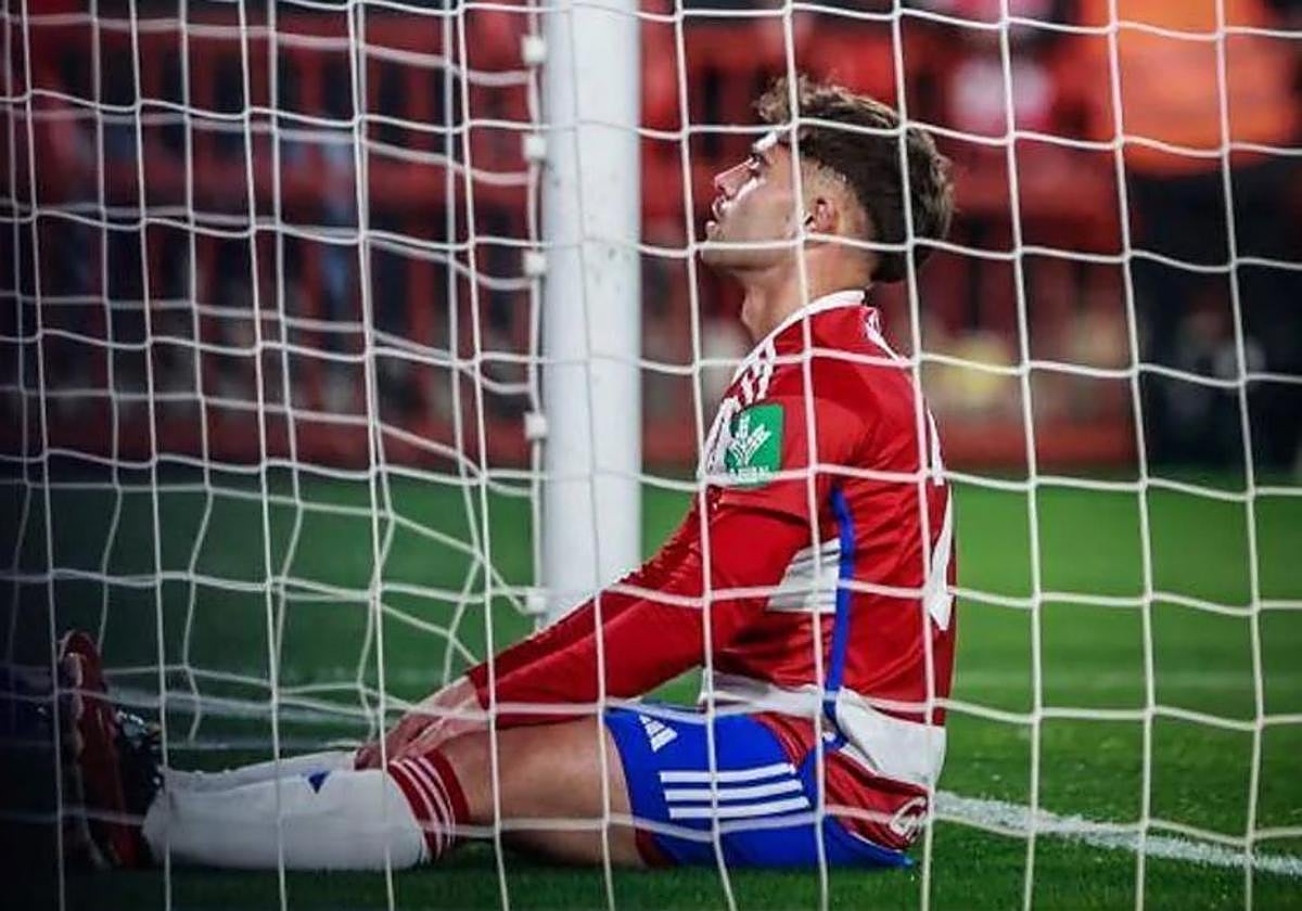 Óscar Melendo lamenta una ocasión perdida la temporada pasada.