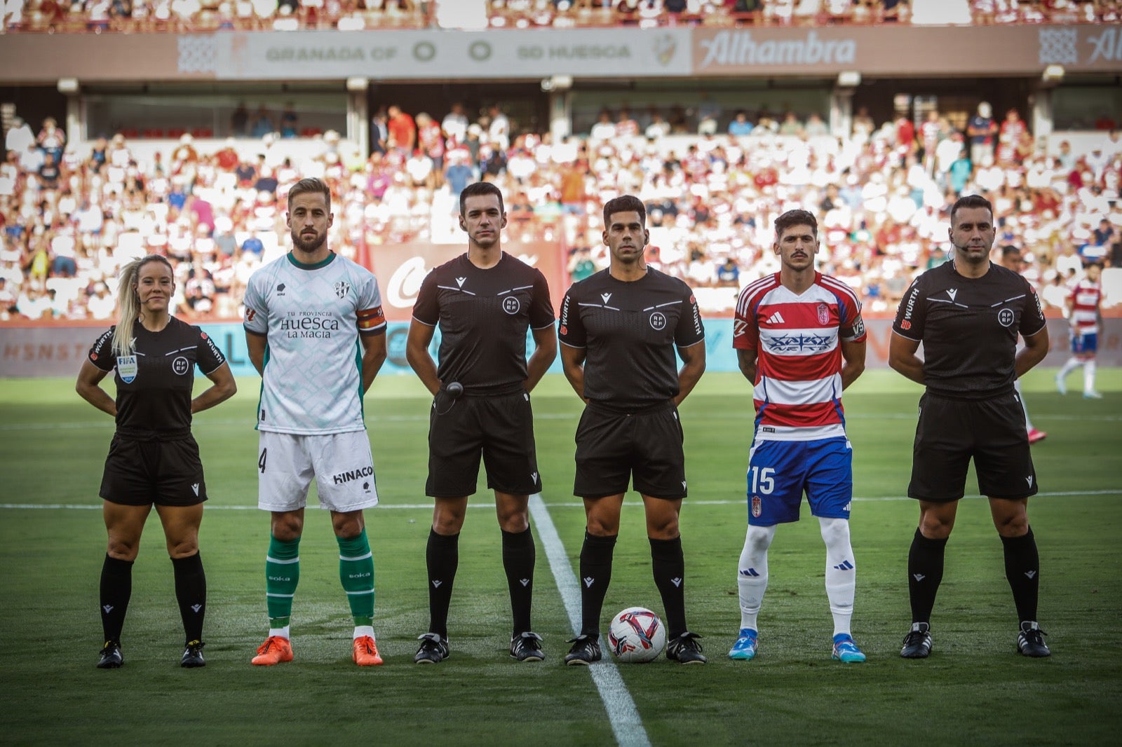 Las mejores imágenes del partido entre Granada y Huesca