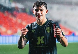 Marcos Peña jugará cedido en el Marbella.