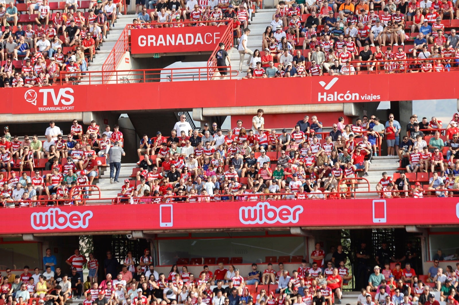 ¿Has ido a animar al Granada a Los Cármenes? Búscate en la grada