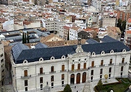 Imagen de archivo del edifico de la Diputación Provincial de Jaén
