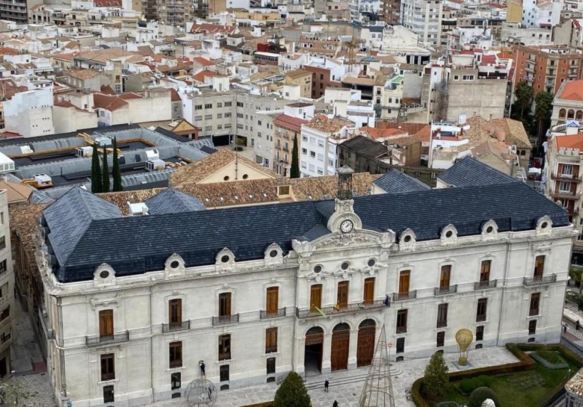 Imagen de archivo del edifico de la Diputación Provincial de Jaén