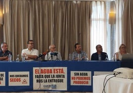 Desconvocada la manifestación de los regantes de Níjar