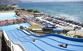 Parque acuático Aquatropic en Almuñécar.