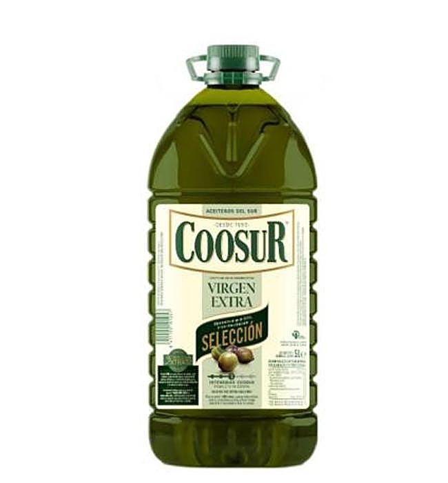 Garrafa de aceite de 5 litros rebajada.