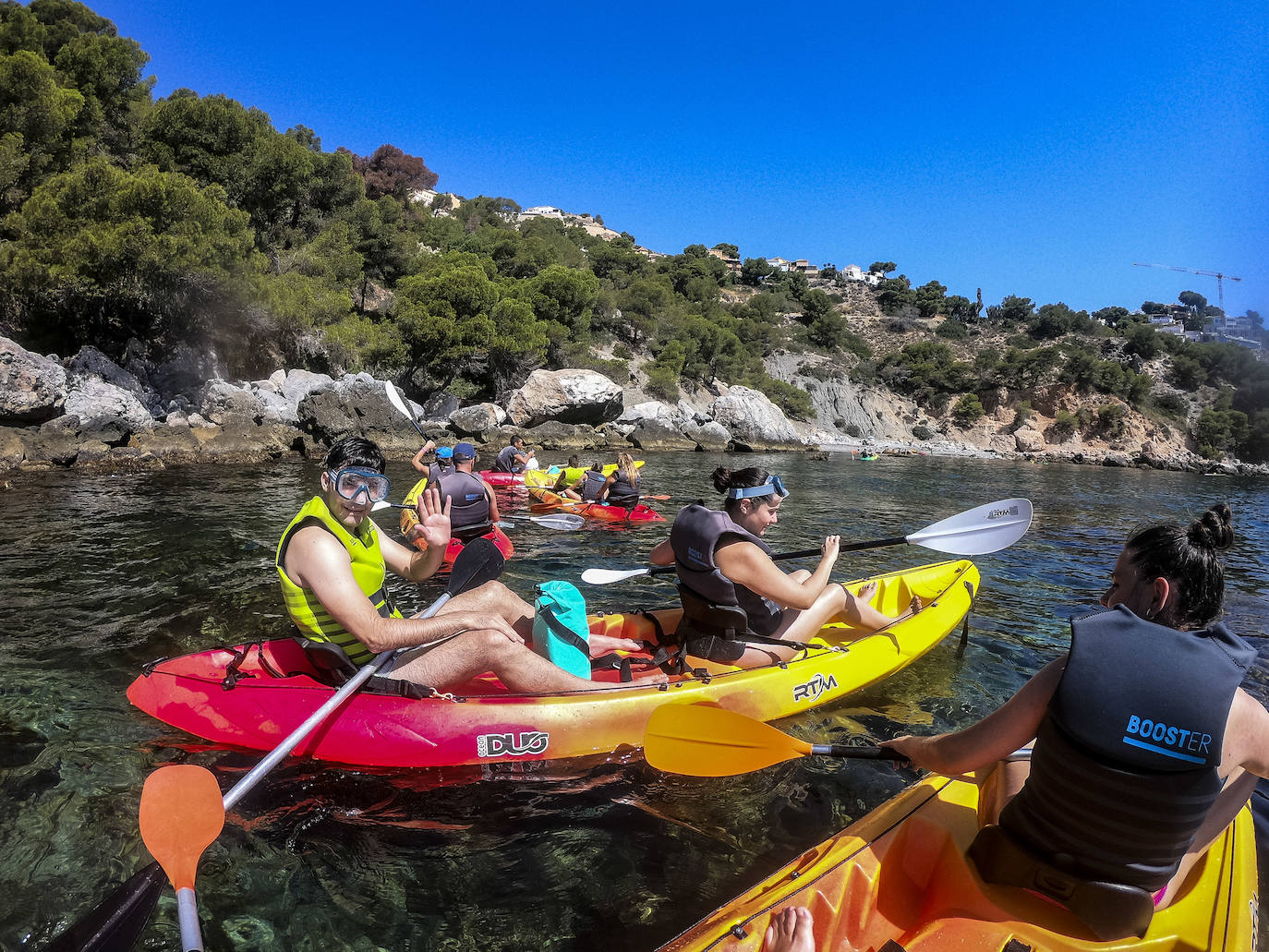 El kayak se pone de moda en la Costa Tropical