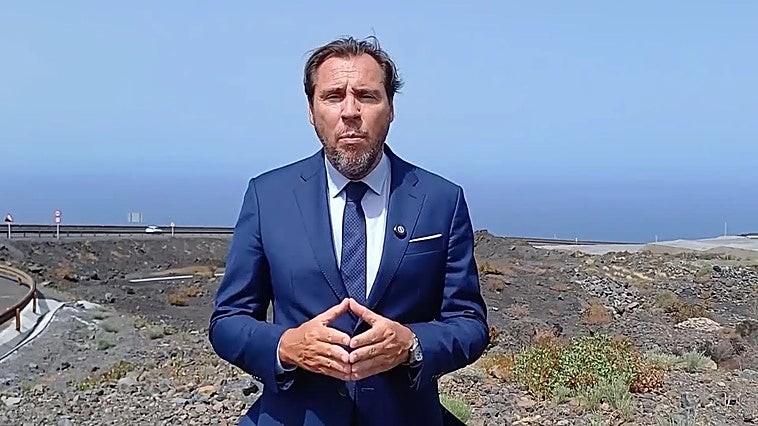 Imagen de archivo del ministro Óscar Puente.