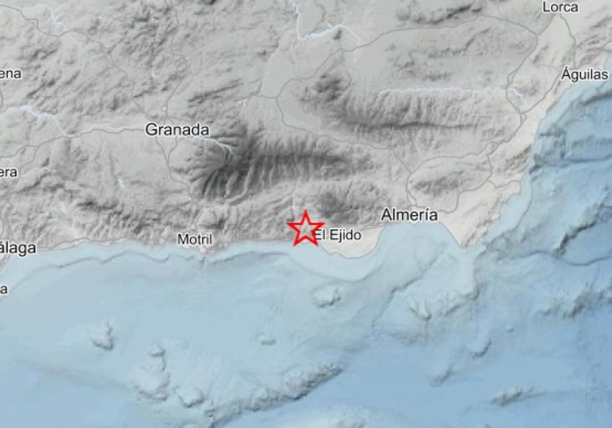 Un nuevo terremoto de magnitud 3 hace temblar a Berja