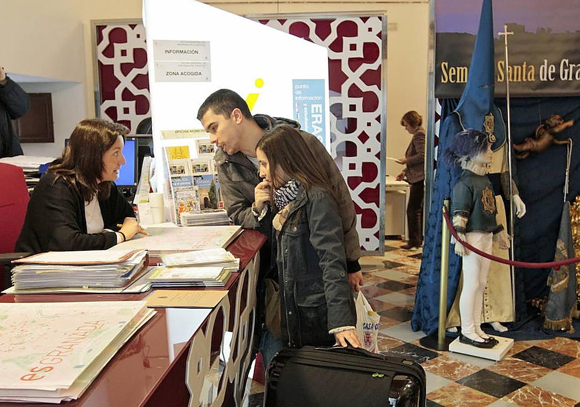 Oficina de turismo municipal en una imagen de archivo.