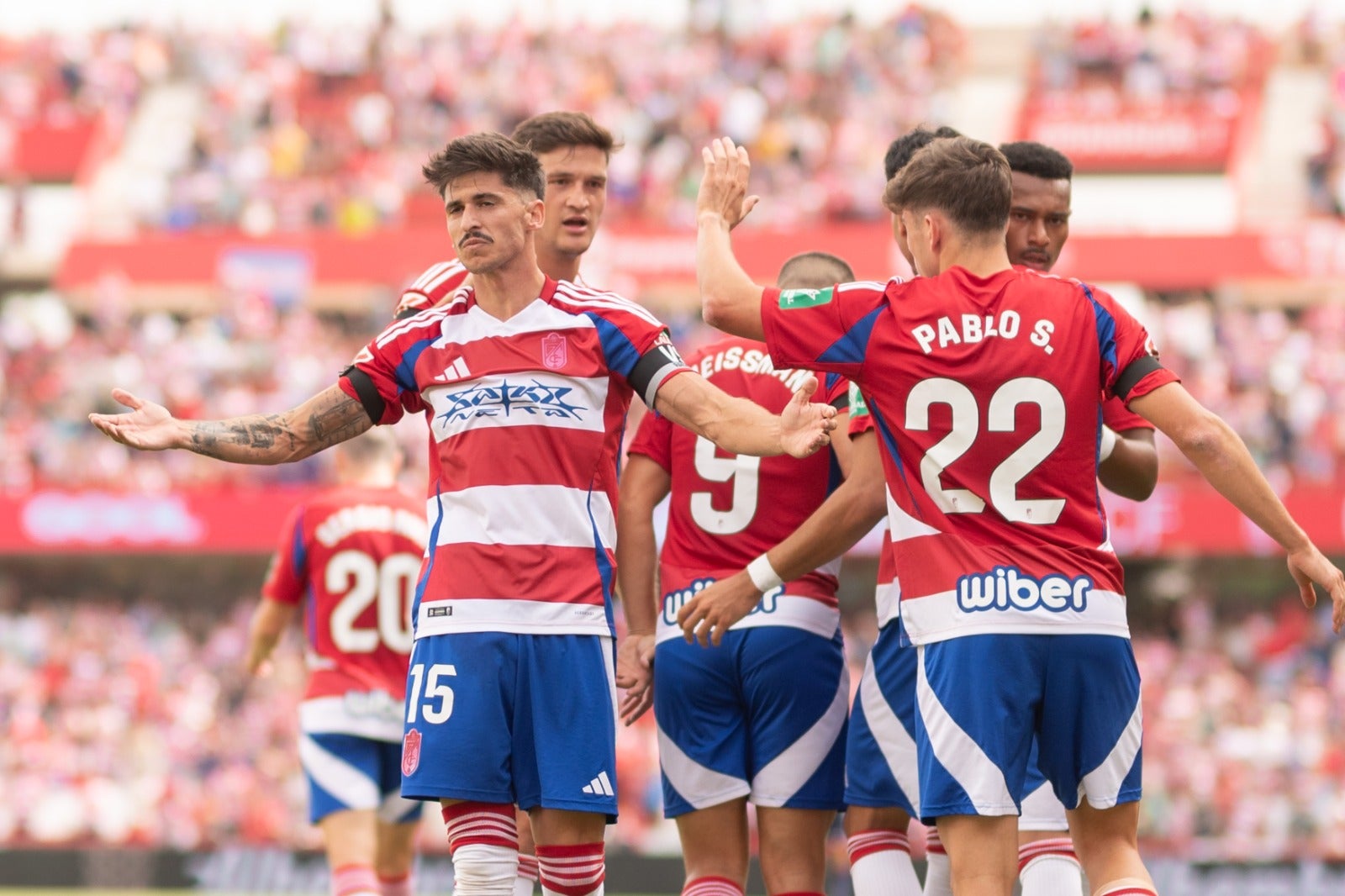 Las mejores imágenes del Granada CF - Deportivo de la Coruña