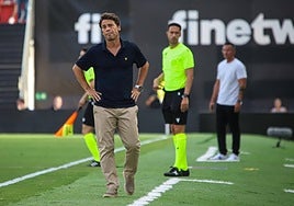 Rubi, con cara de circunstancias.