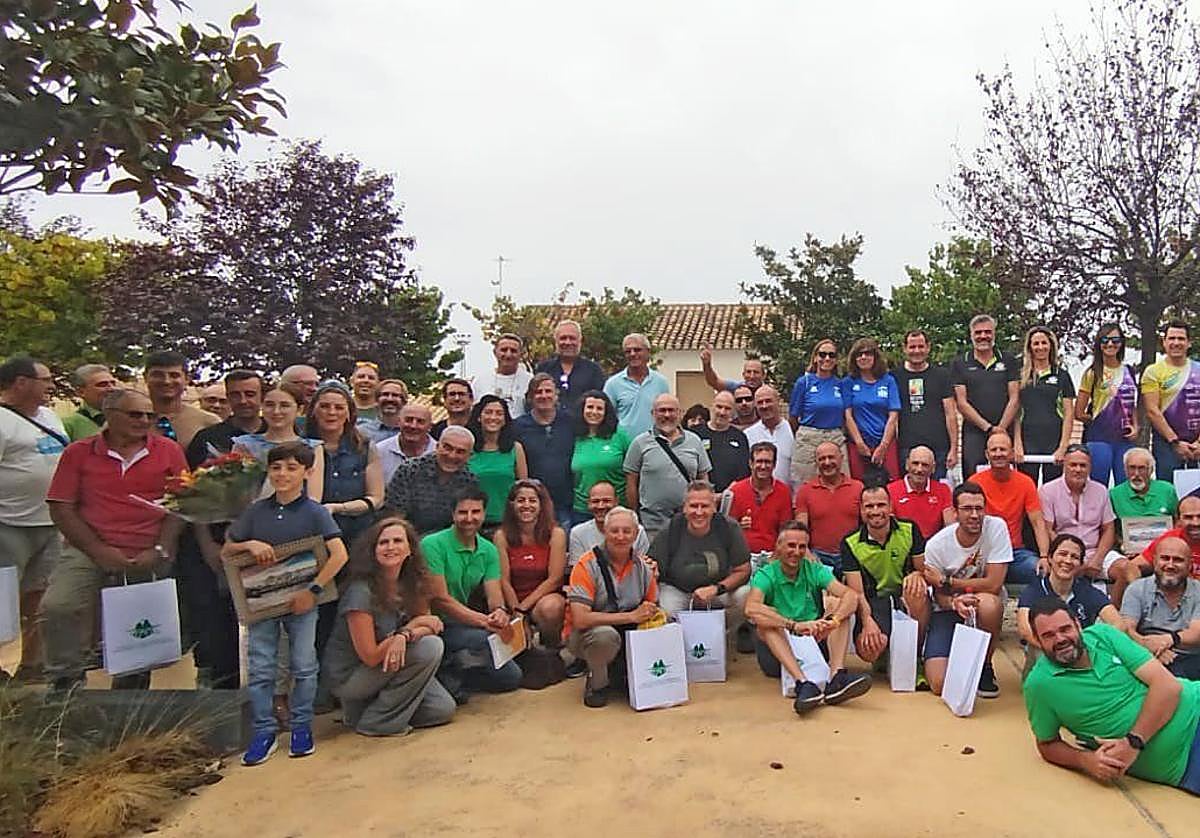 Algunos de los participantes en el encuentro.