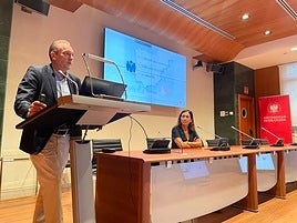 José Juan Jiménez Moleón y Mª Carmen García Garnica, ayer.