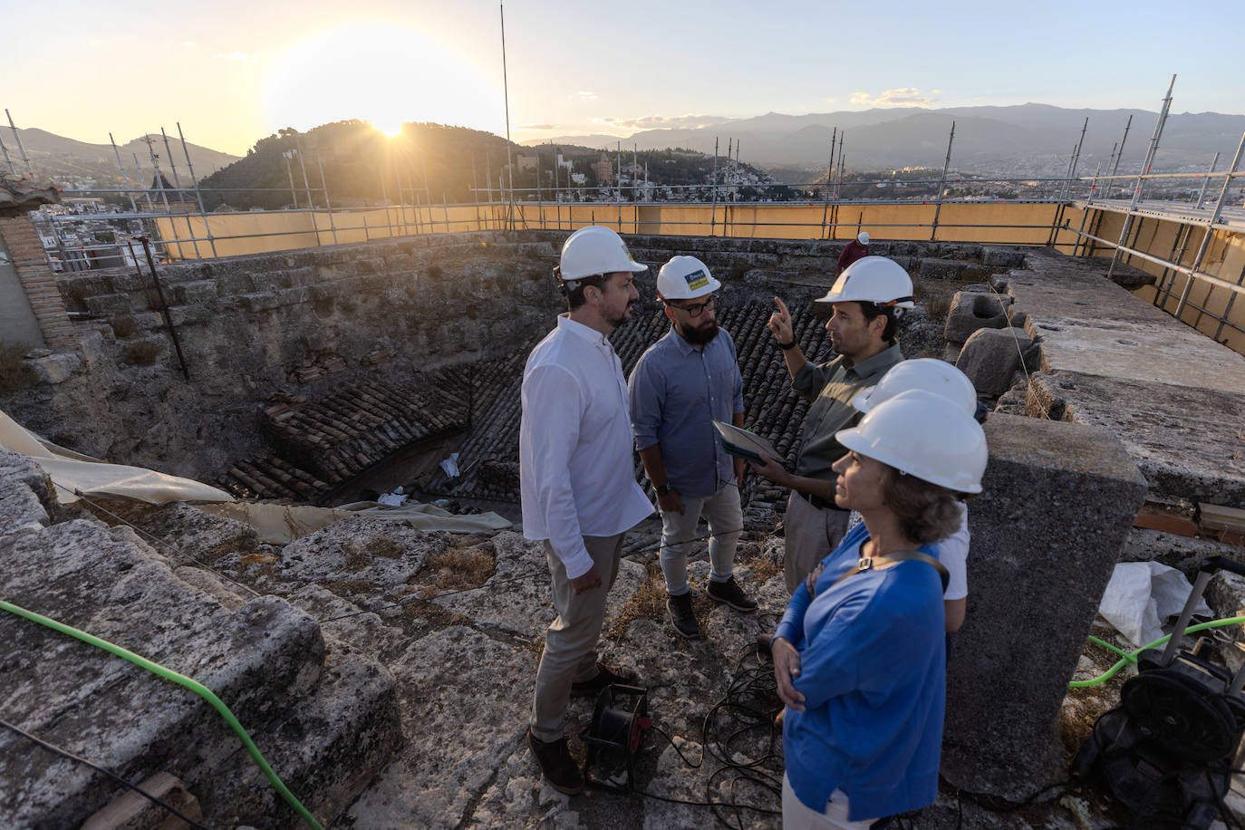 Así serán las vistas desde el nuevo mirador de la Catedral de Granada