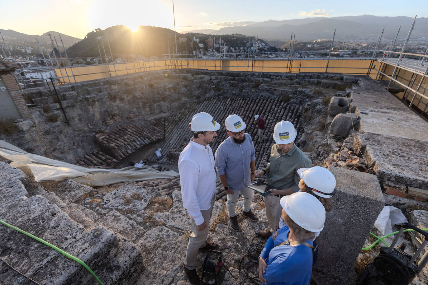 Así serán las vistas desde el nuevo mirador de la Catedral de Granada