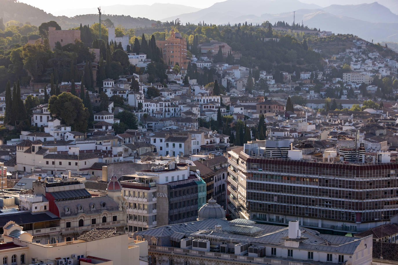 Así serán las vistas desde el nuevo mirador de la Catedral de Granada