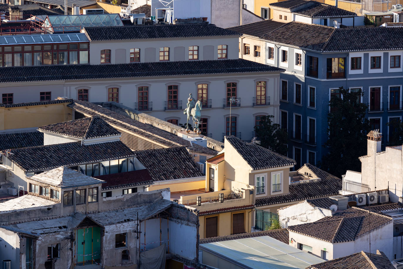 Así serán las vistas desde el nuevo mirador de la Catedral de Granada