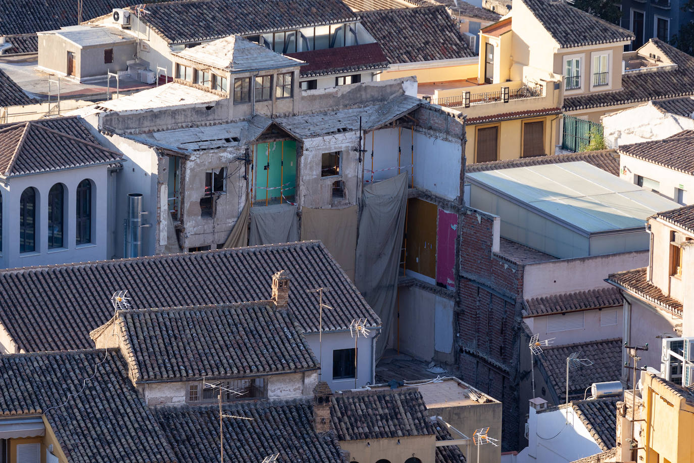 Así serán las vistas desde el nuevo mirador de la Catedral de Granada