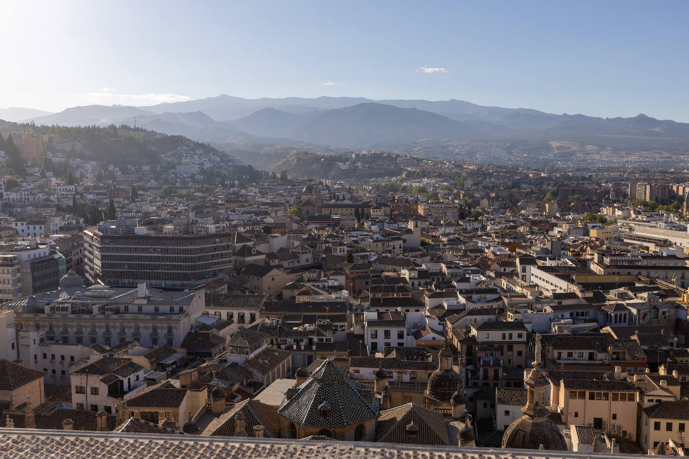 Así serán las vistas desde el nuevo mirador de la Catedral de Granada