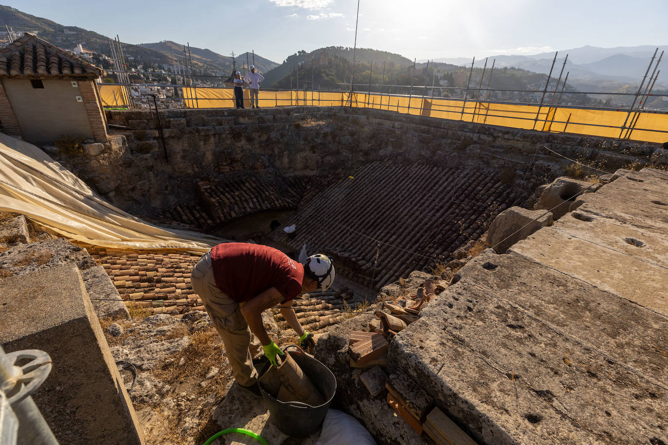 Así serán las vistas desde el nuevo mirador de la Catedral de Granada