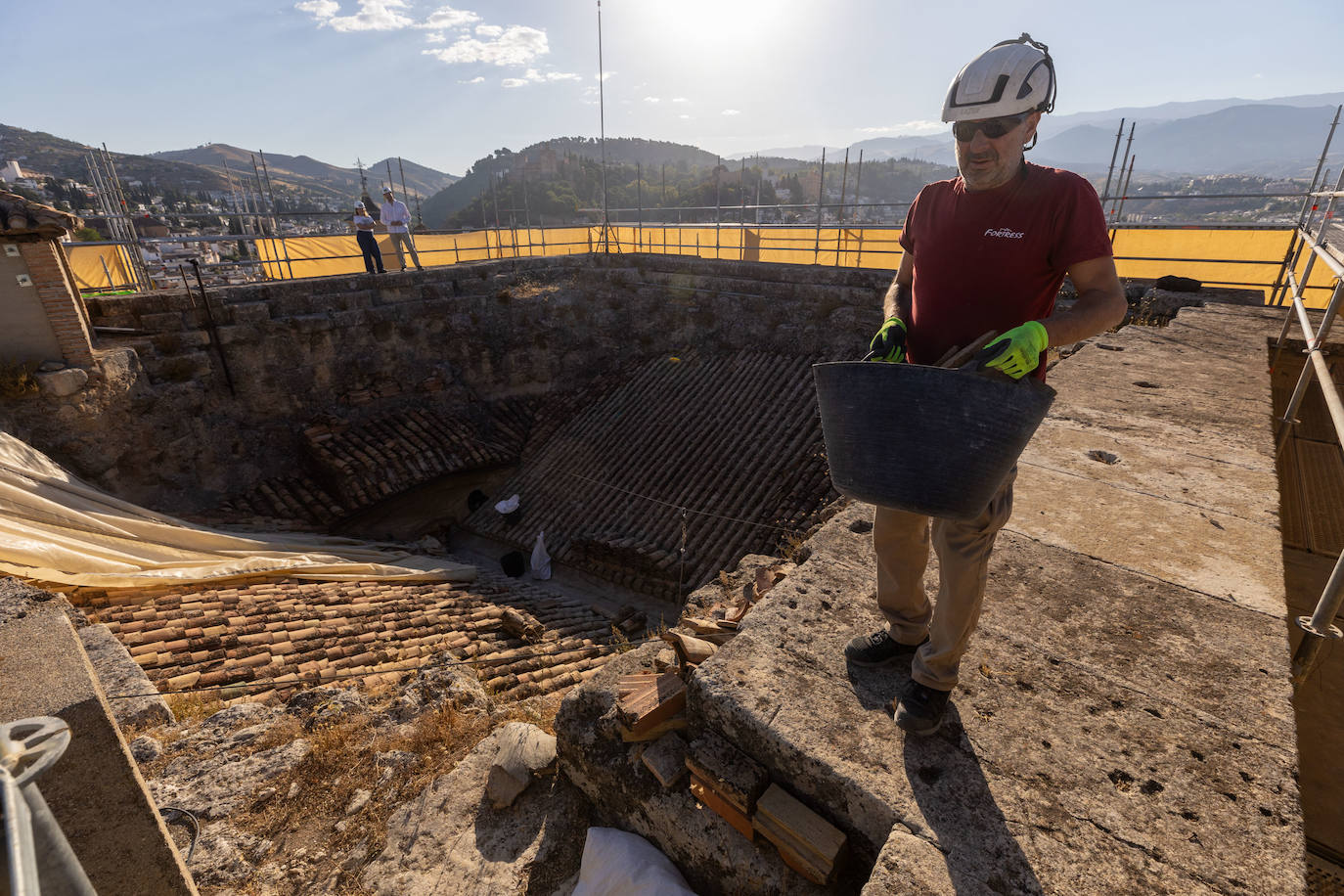 Así serán las vistas desde el nuevo mirador de la Catedral de Granada