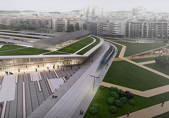 Nueva estación del tren en Granada propuesta por el Gobierno