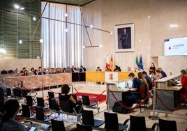 Pleno del Ayuntamiento de Almería.