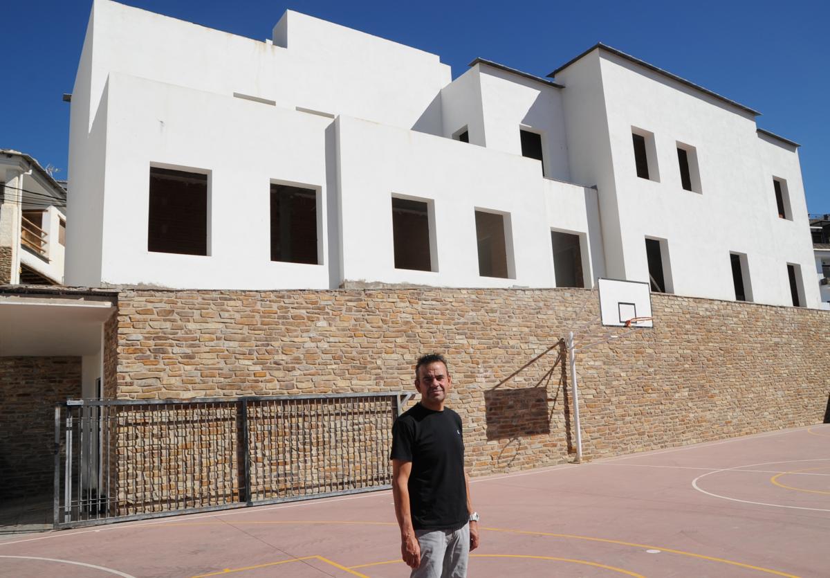 Pórtugos avanza en la obra final del Centro de Día Para Personas Mayores, dotado de 25 plazas