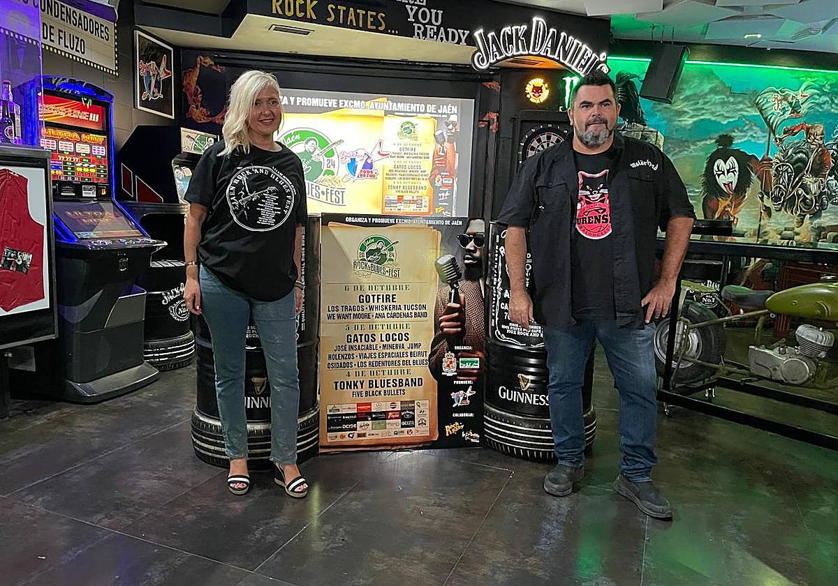 María Espejo y Jesús García, en la presentación del festival.