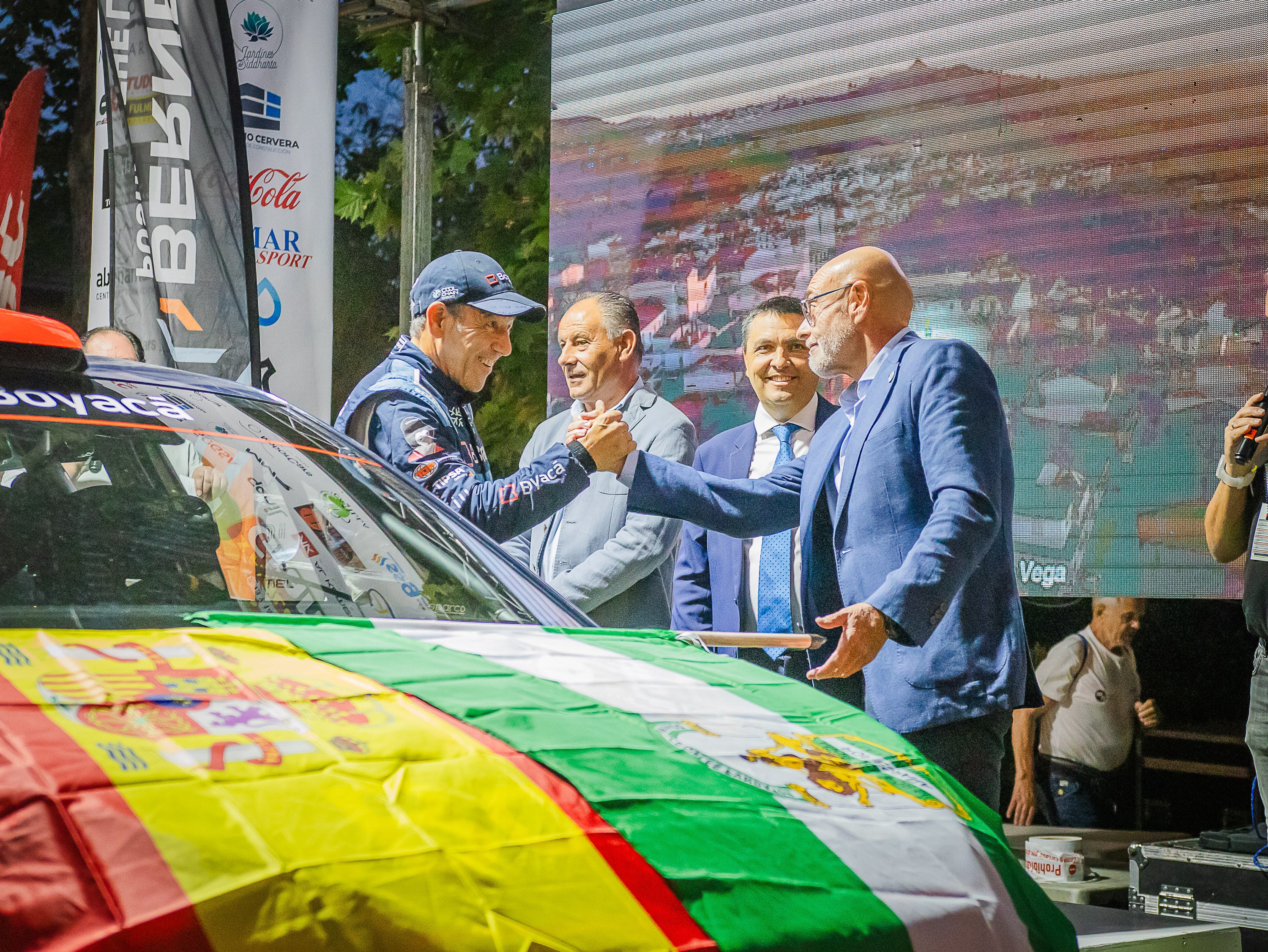 Las imágenes del Rally que encadila a Granada
