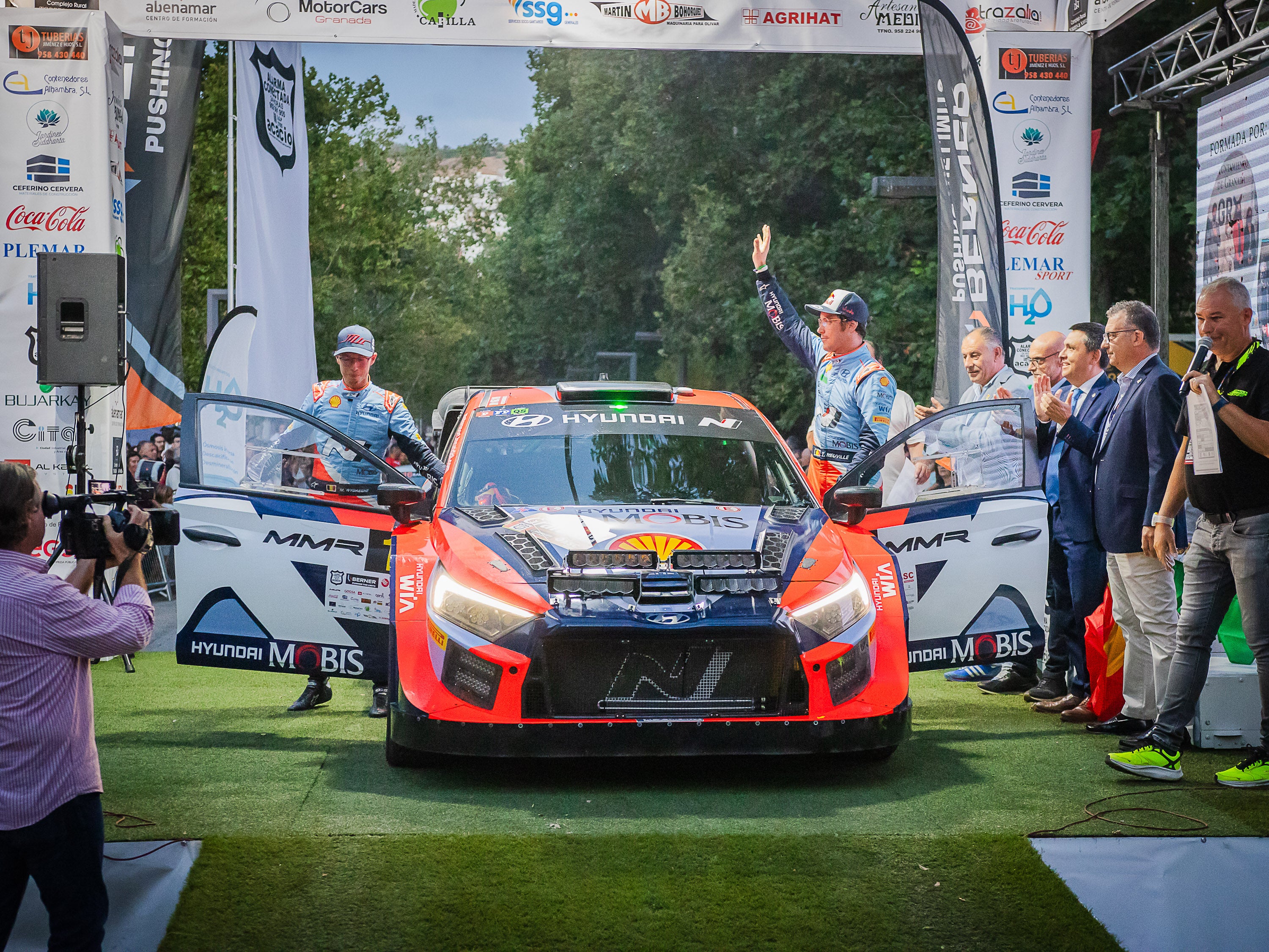 Las imágenes del Rally que encadila a Granada