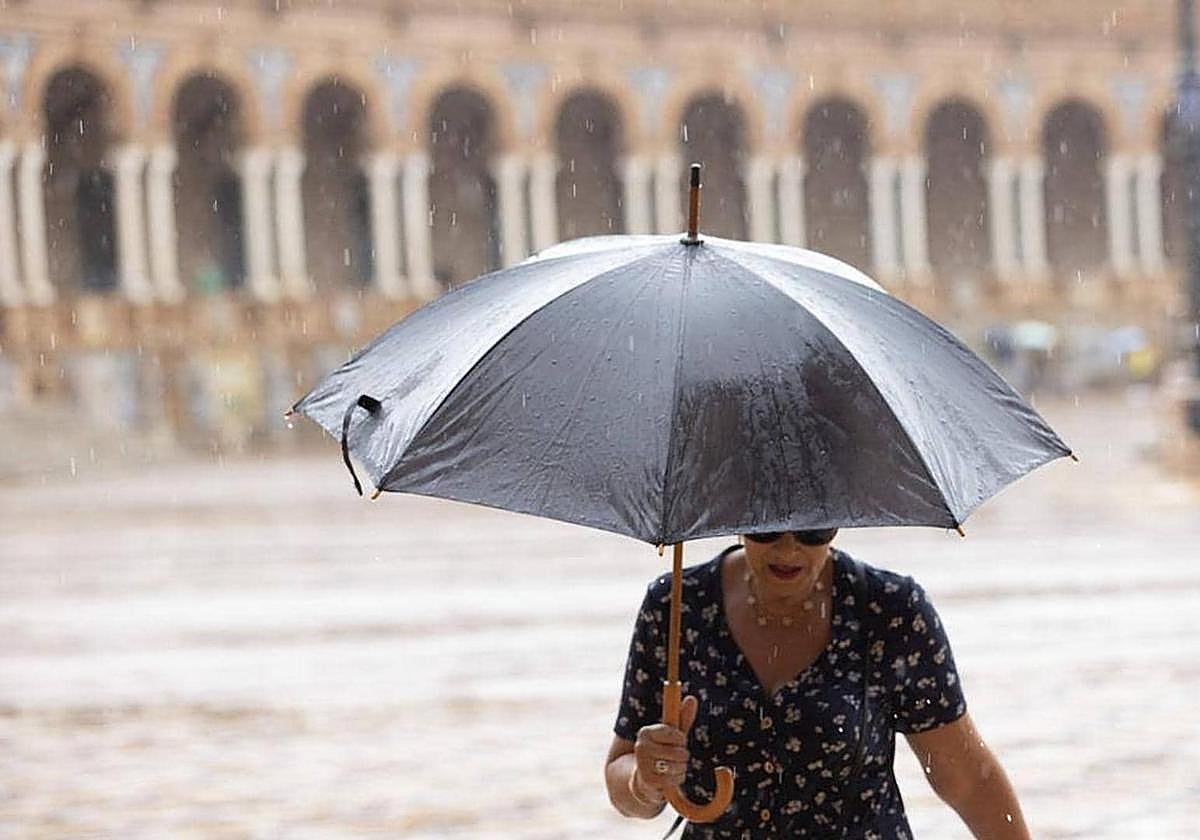 En estos lugares de Andalucía habrá chubascos y tormentas este fin de semana.