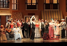 Un momento del espectáculo que llega en octubre en Almería.