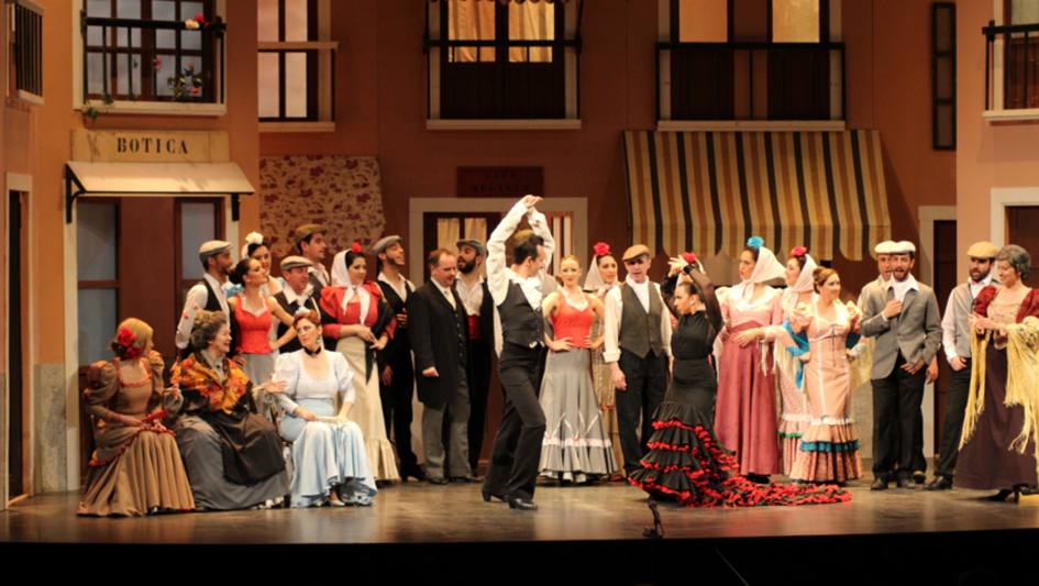 Un momento del espectáculo que llega en octubre en Almería.